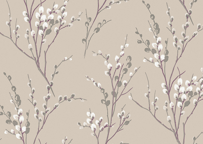 Laura Ashley Pussy Willow, Natural - Roller Blind - Image 6